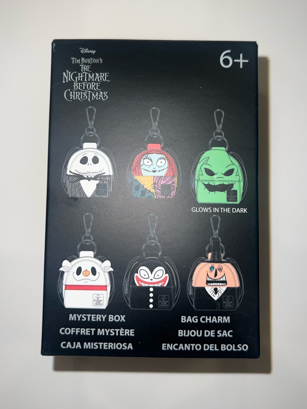 The Nightmare Before Christmas Mystery Mini Backpack Keychain Charm Sally